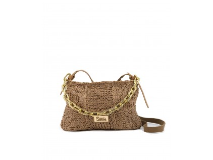 Crossbody chain ALESSIA camel